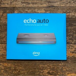 Amazon Echo Auto with Alexa - Blue and Black